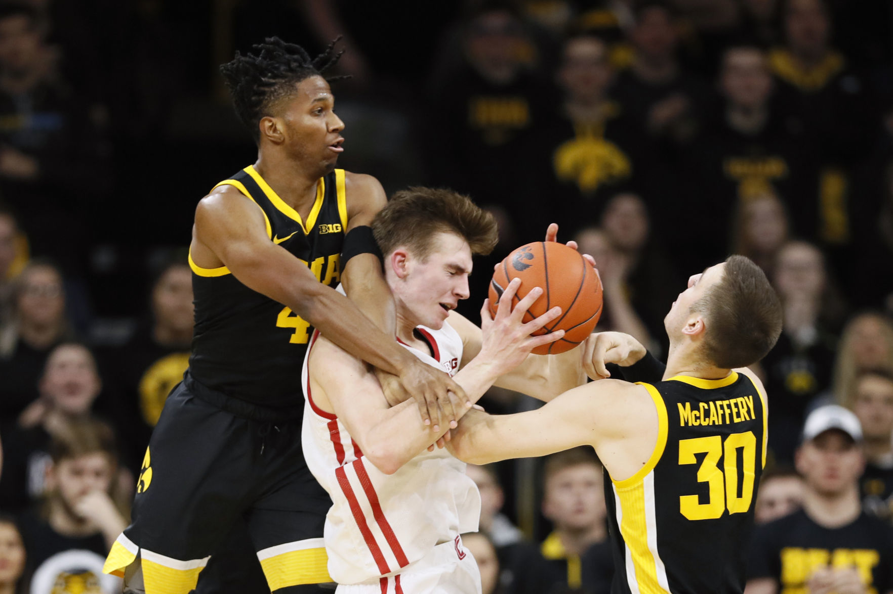 Wisconsin Iowa Basketball
